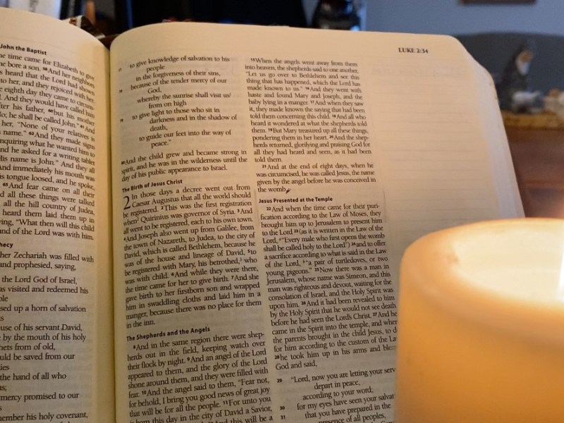 “Behold, I bring you good news of GREAT&nbsp;JOY.”